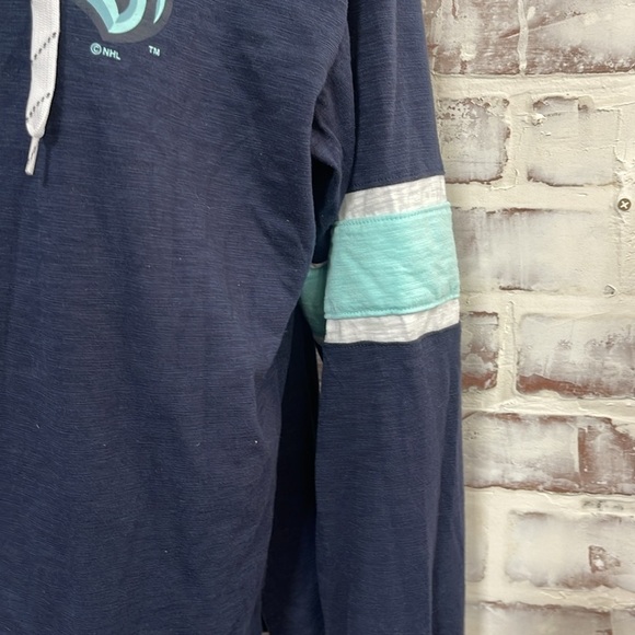 NHL fanatics Seattle kraken shirt womens large - Picture 3 of 6